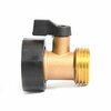 Thrifco Plumbing Brass 3/4 Inch Shut-Off Coupling 4403381